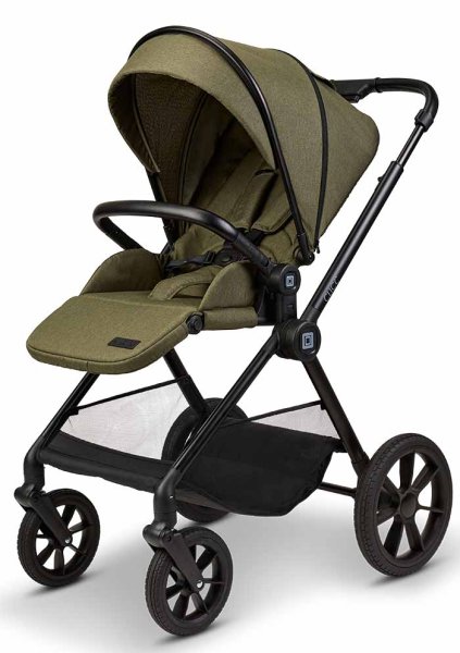 Moon Коляска 2 в 1 Clicc / цвет moss green melange 2024 (зеленый)