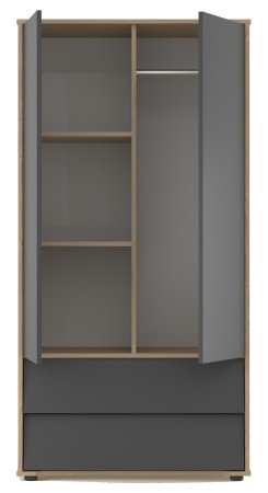Incanto Шкаф Cambridge Max / цвет дуб-графит