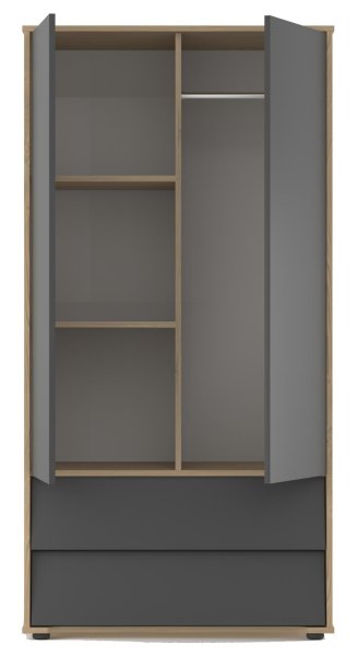 Incanto Шкаф Cambridge Max / цвет дуб-графит