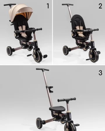 (м)Велос.ногофункцио.Amarobaby MultiRide (Бежевый)