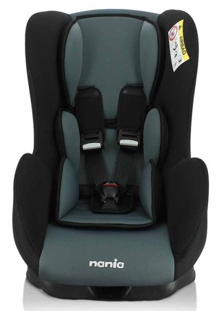Nania Автокресло Cosmo Access (0-18 кг) / цвет Grey (серый-черный)