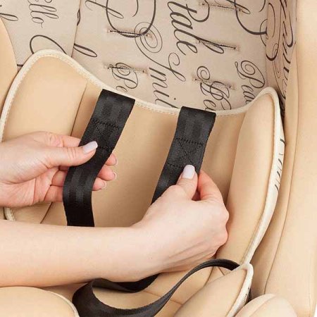 Zlatek Автокресло Flagman Lux (0-25 кг) / цвет винтаж (светло-бежевый)