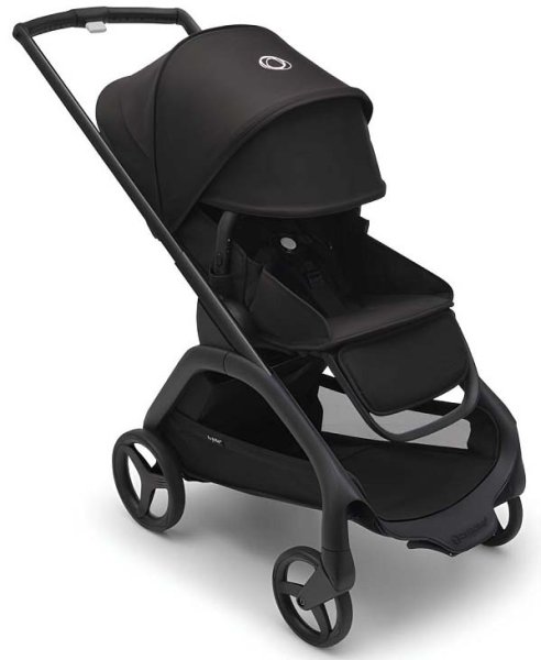 Bugaboo Коляска прогулочная Dragonfly / цвет Midnight Black/Midnight Black, шасси Black
