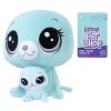Hasbro Littlest Pet Shop Игрушка мягконабивная "Пет и его малыш"