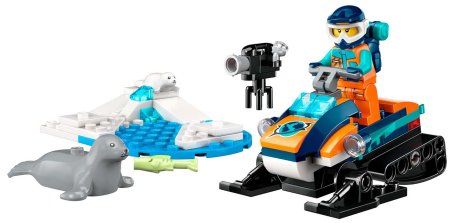 Lego Конструктор City "Снегоход Исследователь Арктики"