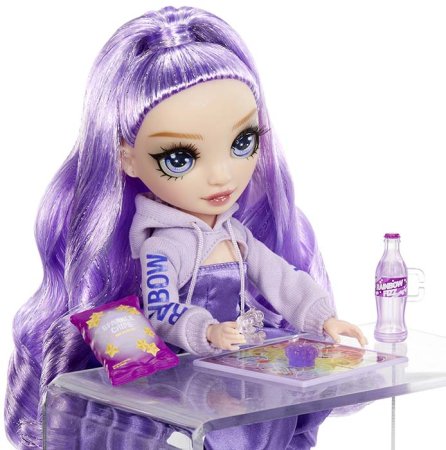 Rainbow High Кукла Sparkle&Shine Виола, с аксессуарами