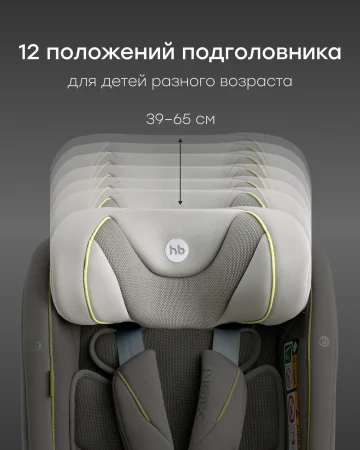 Автокресло XION  (steel grey nova)