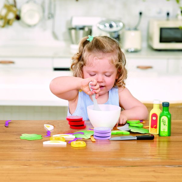Hape Игровой набор "Овощной салат", 40 предметов
