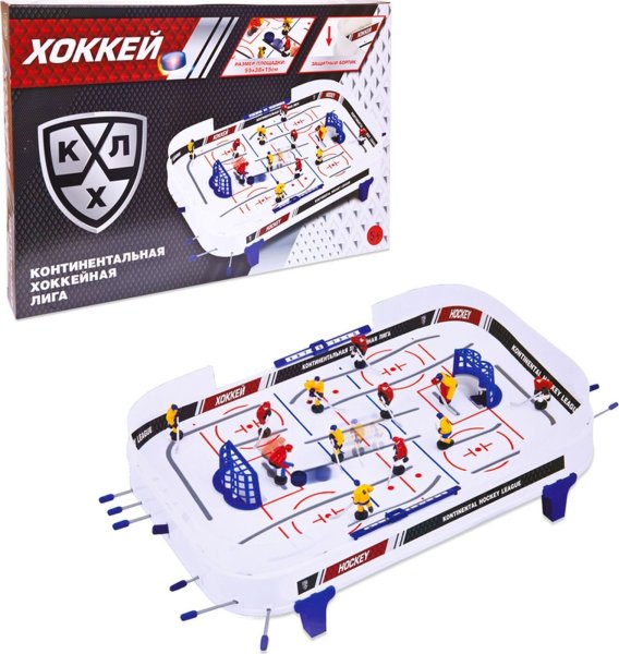Abtoys Настольная игра Хоккей КХЛ / цвет белый, синий