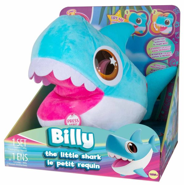 Club Petz Мягкая игрушка Акула Billy