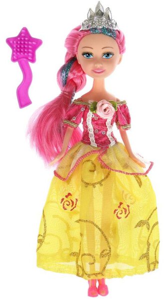Likee Girl Кукла с розовыми волосами, 23 см