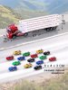 Автоград Грузовик инерционный «Автовоз», с 15 машинами