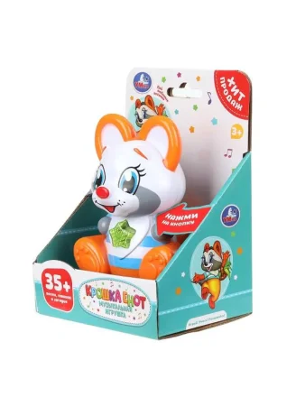 Умка Фигурка "Енот" 35+ песен и звуков кор 
