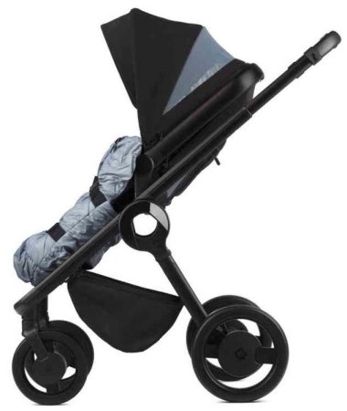 Anex Коляска 2 в 1 Quant / цвет Air (черный-серый)