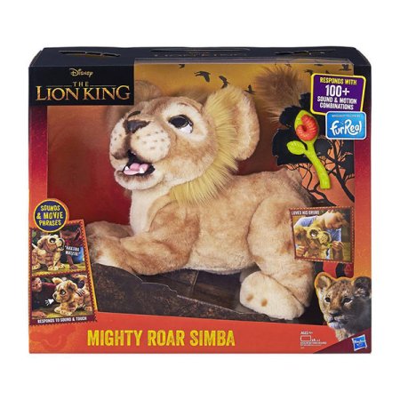 Hasbro Furreal Friends  интерактивная игрушка Играй с Симбой