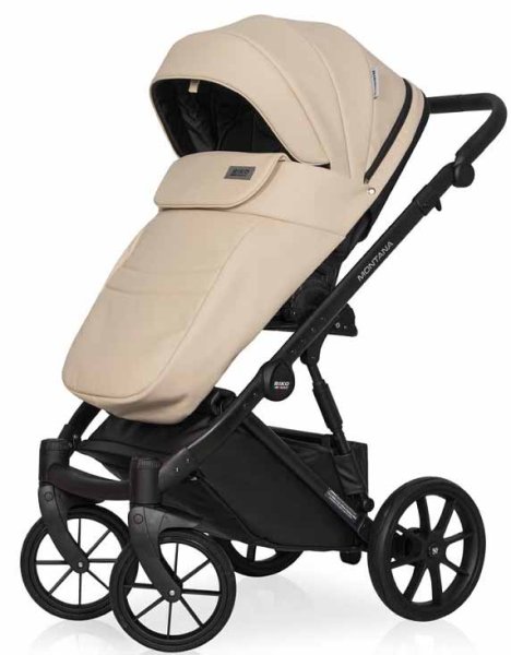 Riko Basic Коляска 2 в 1 Montana Ecco / цвет Ivory beige (бежевый)