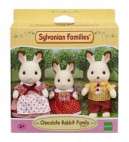 Sylvanian Families Семья Шоколадных кроликов (3 фигурки)