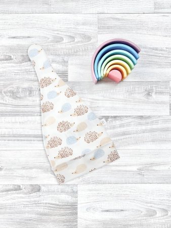 (м)Шапочка Mjolk Ёжики на экрю  (р.36-40 см)