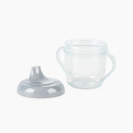 Happy Baby Поильник Drink Up, 170 мл / цвет steel