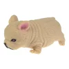 1Toy Игрушка-антистресс Крутой замес Супер Бульдог тянущийся / цвет оранжевый, серый