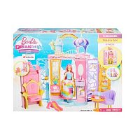 Barbie Переносной радужный дворец и кукла