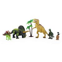  Mioshi Active Набор динозавров "Доисторический мир: Тираннозавр в долине"