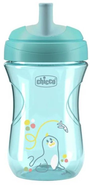 Chicco Поильник Advanced Cup, с 12 месяцев / цвет голубой