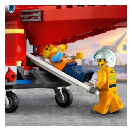 LEGO Конструктор City "Спасательный пожарный вертолёт" 212 элементов