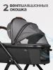 (Т) Коляска 2в1 Bambini Moretti Selena (Grey)