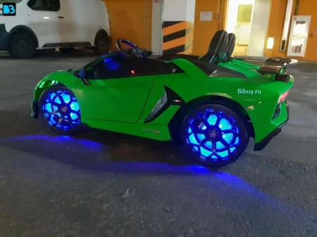 Электромобиль Lamborghini Aventador SVJ(A111MP)   (Зеленый)