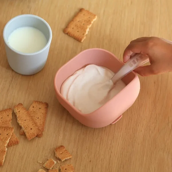 Ложка силиконовая, 4М+, в блистерной упаковке. Cotton candy FIRST AGE SILICONE SPOON  -  COTTON CAND