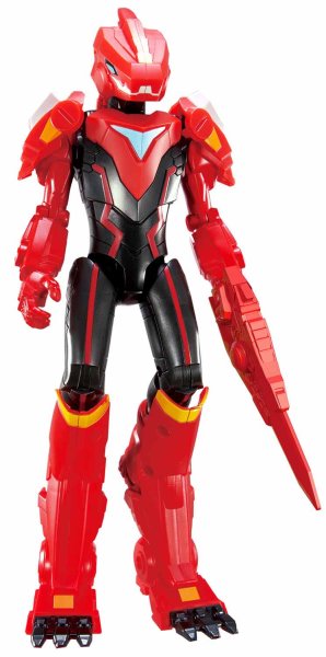 Dinoster Большая фигурка героя Люцио в дино-костюме, 20 см