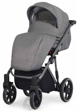 Bambini Moretti Коляска 2 в 1 Tirreno / цвет серый