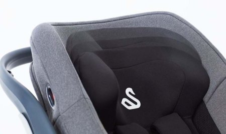 Swandoo Автокресло Albert I-Size 1.1 (0-13 кг) / цвет Chia Black (черный)