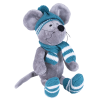 Softoy Игрушка Мышь в синей шапке, 26 см S887/15