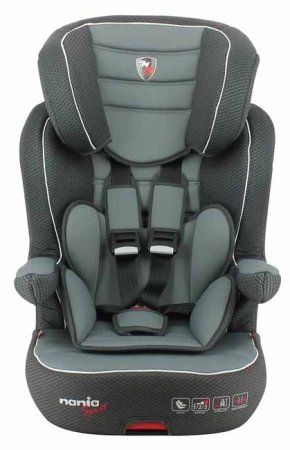 Nania Автокресло Imax Isofix Racing Luxe (9-36 кг) / Grey (серый)