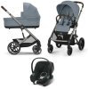 Коляска Cybex Balios S Lux TPE 3в1(+дожд) (Stormy Blue)