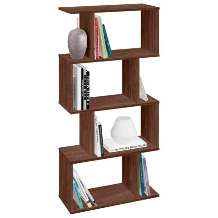 Polini Home Стеллаж фигурный Smart, 4 секции / цвет винтаж