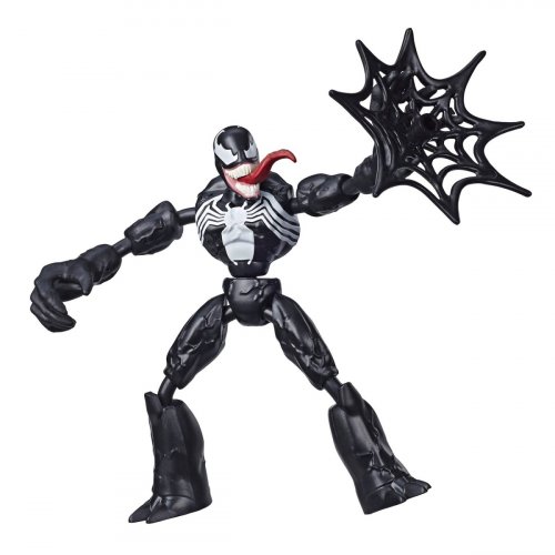 игрушка MARVEL Фигурка Человек-Паук Бенди 15 см Веном SPIDER-MAN