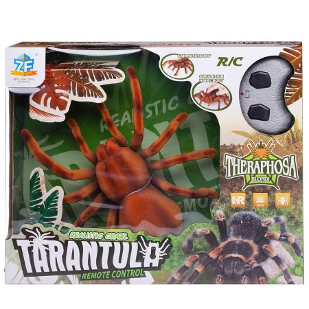 Junfa Toys Интерактивная игрушка Паук Тарантул / цвет коричневый