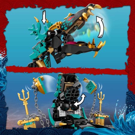 LEGO Ninjago Конструктор "Храм Бескрайнего моря", 1060 деталей