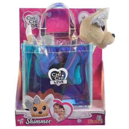 Chi-Chi Love Плюшевая игрушка "Собачка в прозрачной сумочке" Simba, 20 см