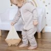 Mjolk Утеплённый комбинезон с капюшоном / цвет Light Taupe
