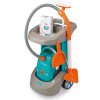 Smoby тележка для уборки с электронным пылесосом "artec 2 rowenta"