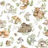 Adam Stork Шапочка с узелком трикотажная / цвет Forest Babies