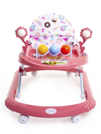 Tomix Детские ходунки Little Travel  / цвет розовый (Cake)