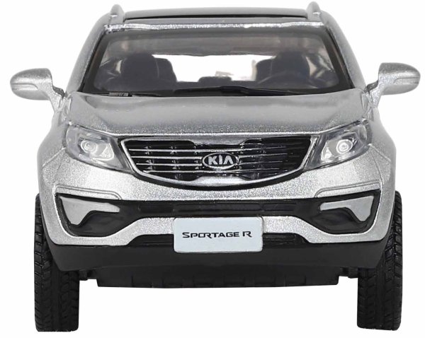 Автопанорама Инерционная металлическая машинка KIA Sportage R / цвет серебряный