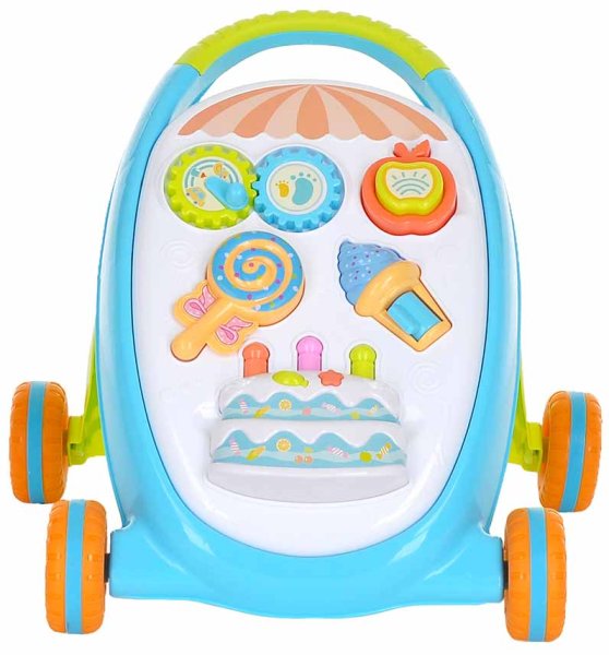 Pituso Развивающий центр Ходунки-каталка "Сластена" / цвет голубой