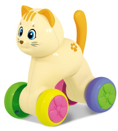 Stellar Игрушка-покатушка "Веселый котик"