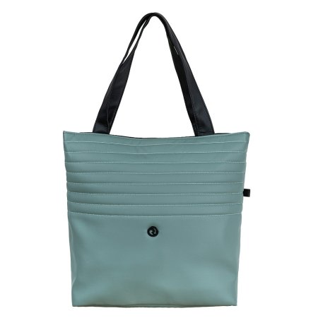 ROAN Коляска 2 в1 Sol короб+прогу.leather(Кожа,2мес) (Misti Mint/Grey/руч. Серый)